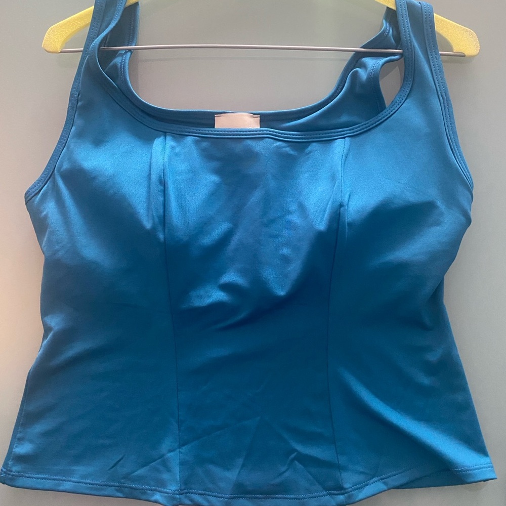 Vintage Jessica Lingerie Corset Top with Built-In Bra Size M